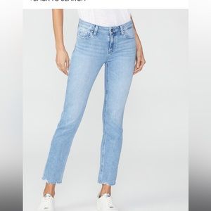 Paige light wash jeans, size 28